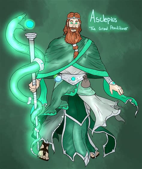 hermes asclepio fantasy art